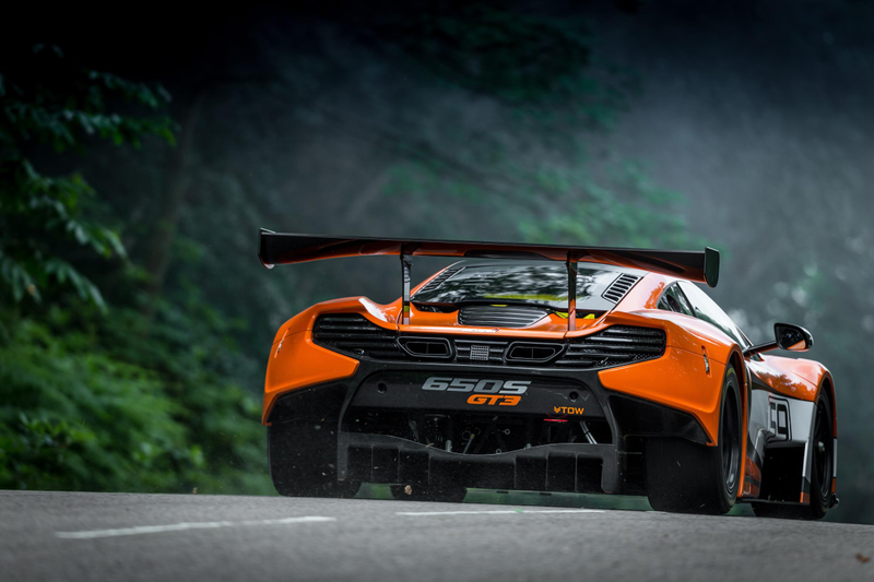 Illustration for article titled The 650S GT3 Is McLaren's Sinister Lightweight Hardcore Racer
